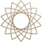 Ekena Millwork Eleanor Wood Fretwork Pierced Ceiling Medallion, Hickory, 28"OD x 10 3/4"ID x 1/4"T CMWP28X28X0250EAHI - alternate 1